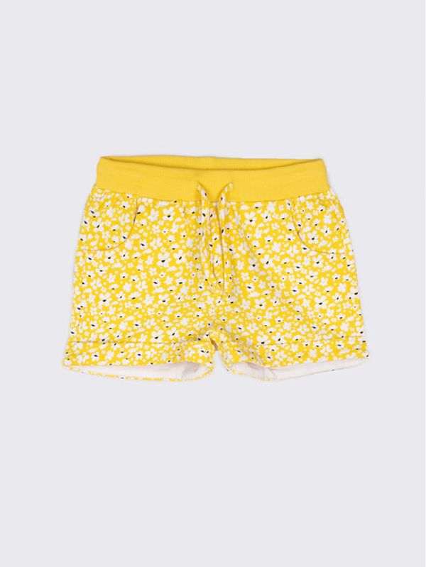 Coccodrillo Coccodrillo Športne kratke hlače WC2120401BET Rumena Regular Fit