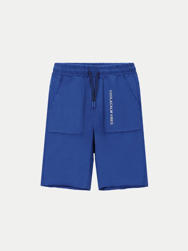 Coccodrillo Coccodrillo Športne kratke hlače WC4120501VBC Modra Regular Fit