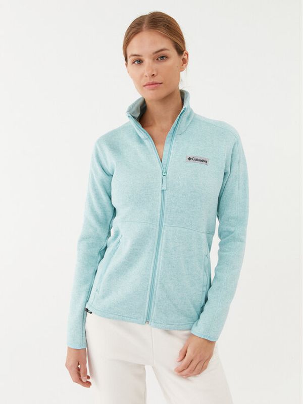 Columbia Columbia Flis W Sweater Weather™ Full Zip Zelena Regular Fit