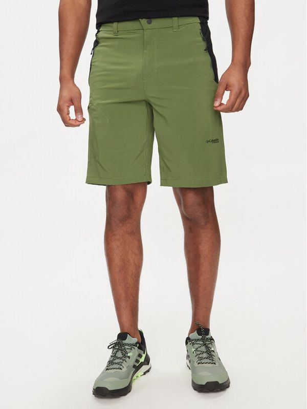 Columbia Columbia Kratke hlače iz tkanine Triple Canyon™ Short II 2071973 Zelena Active Fit