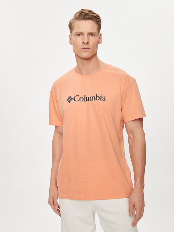 Columbia Columbia Majica CSC Basic Logo™ Short Sleeve 1680053 Oranžna Regular Fit