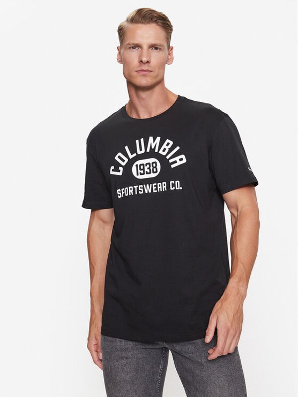 Columbia Columbia Majica CSC Basic Logo™ Short Sleeve Črna Regular Fit