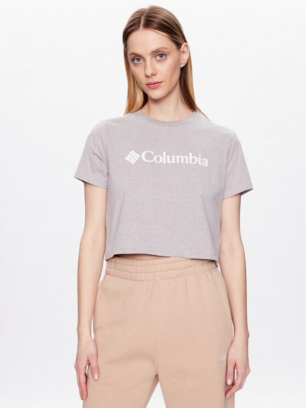 Columbia Columbia Majica North Casades 1930051 Siva Cropped Fit