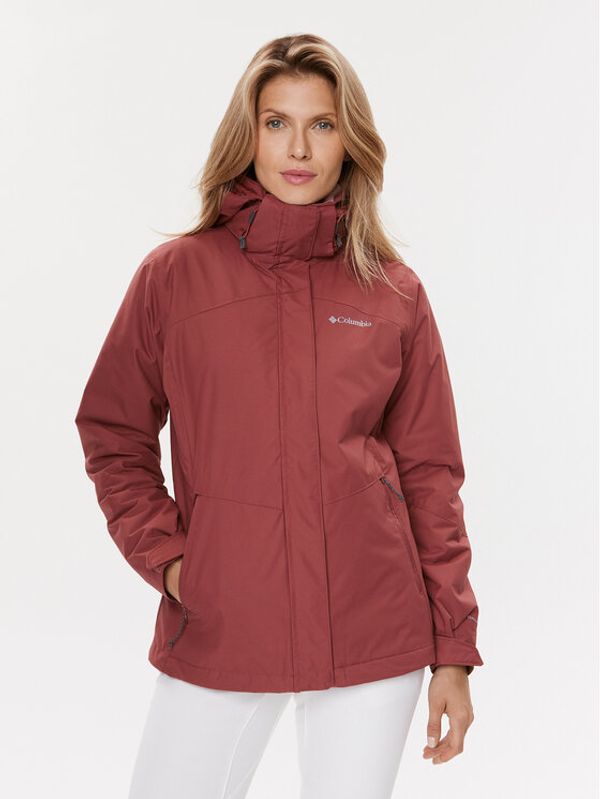 Columbia Columbia Pohodna jakna Bugaboo™ II Fleece Interchange Jacket Rdeča Regular Fit