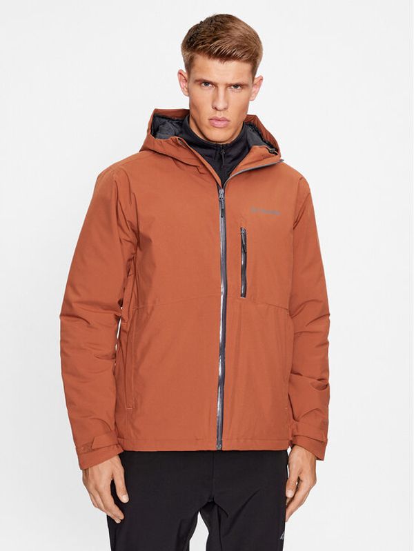 Columbia Columbia Pohodna jakna Explorer's Edge™ Insulated Jacket Oranžna Regular Fit