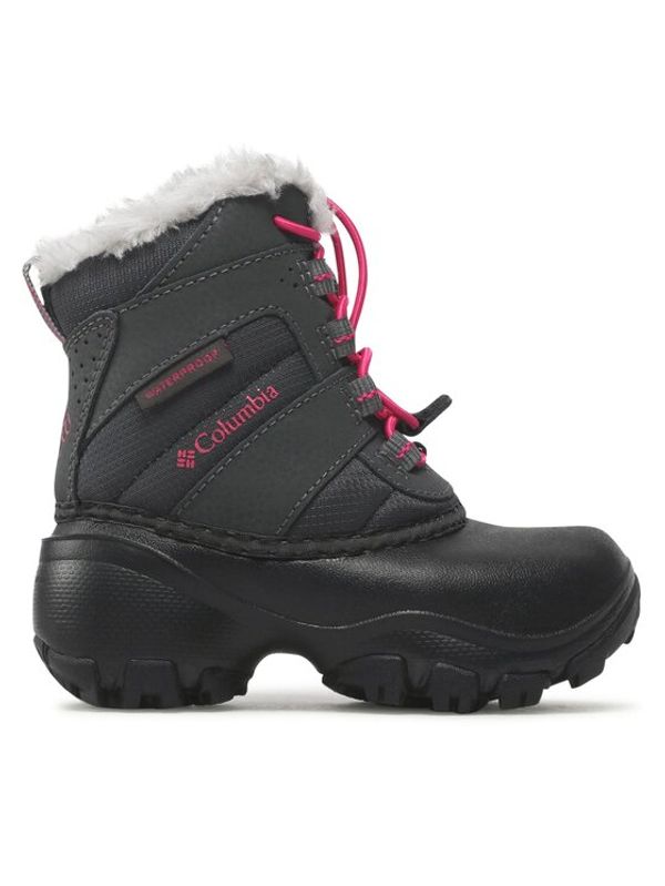 Columbia Columbia Škornji za sneg Childrens Rope Tow III Waterproof BC1323 Siva