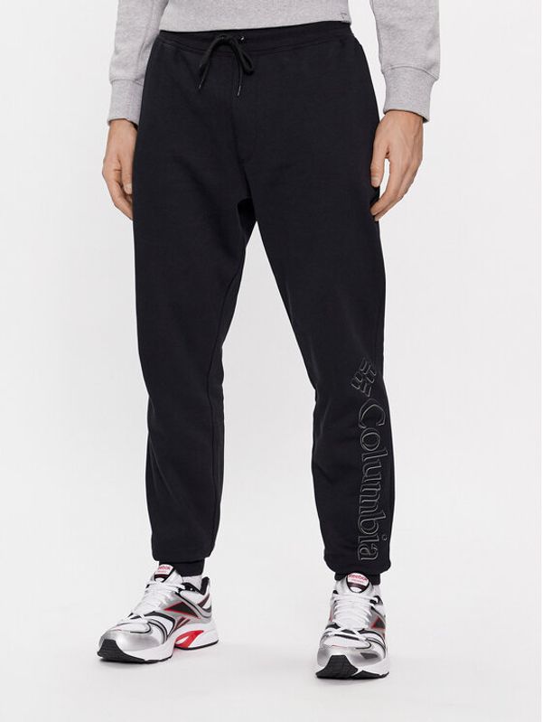 Columbia Columbia Spodnji del trenirke M CSC Logo™ Fleece Jogger II Črna Regular Fit