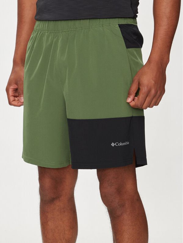 Columbia Columbia Športne kratke hlače Columbia Hike™ Color Block Short 2072004 Zelena Active Fit