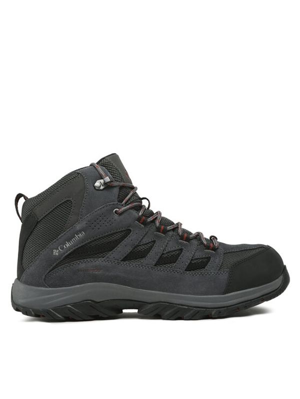 Columbia Columbia Trekking čevlji Crestwood Mid Waterproof BM5371 Siva