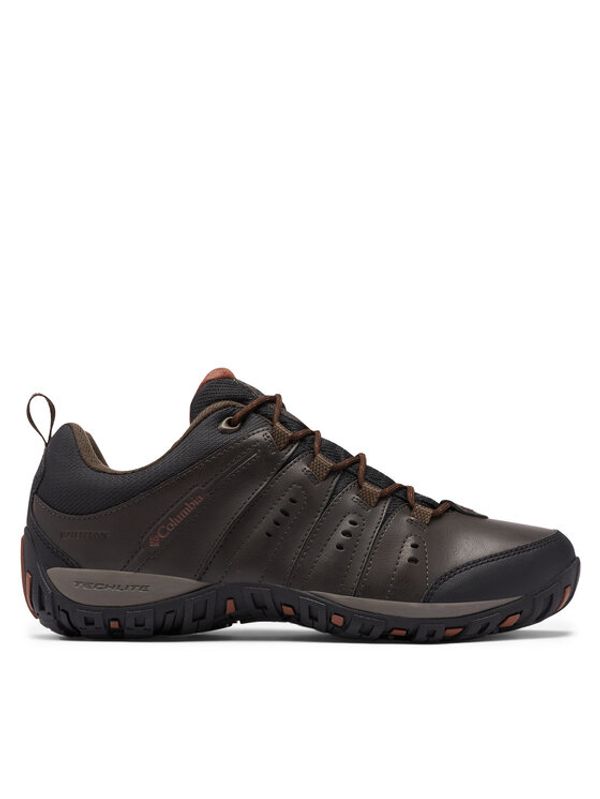 Columbia Columbia Trekking čevlji Woodburn II Waterproof 1553001 Rjava