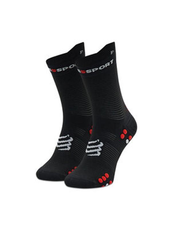 Compressport Compressport Visoke nogavice Unisex Pro Racing Socks V4.0 Run High XU00046B_906 Črna
