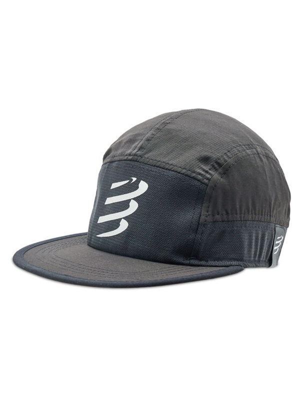 Compressport Compressport Kapa s šiltom 5 Panel Light Cap CU00097B Črna