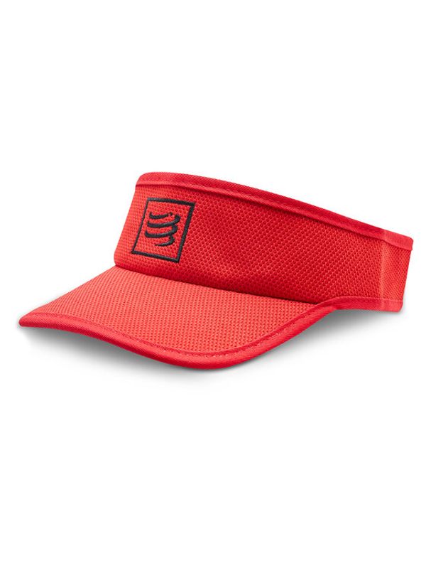 Compressport Compressport Športni trak s šiltom Visor CU00054B Rdeča