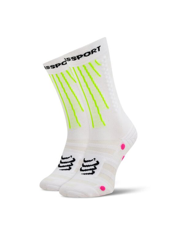 Compressport Compressport Visoke nogavice Unisex Aero XU00054B Bela