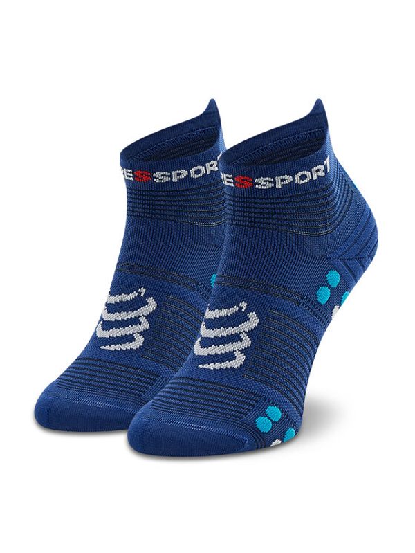 Compressport Compressport Visoke nogavice Unisex Pro Racing Socks V4.0 Run Low XU00047B_533 Mornarsko modra