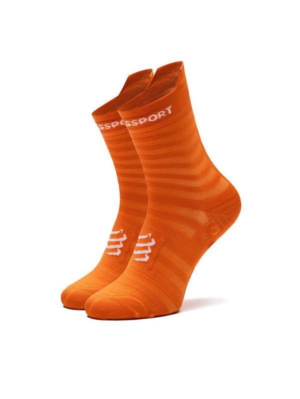 Compressport Compressport Visoke nogavice Unisex Pro Racing Socks V4.0 Ultralight Run High XU00050B Rdeča