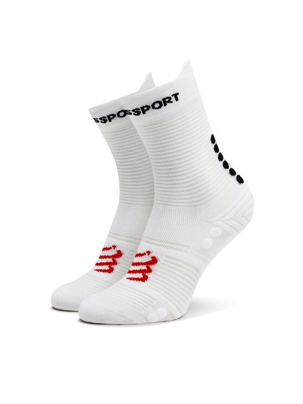 Compressport Compressport Visoke nogavice Unisex Pro Racing V4.0 Run High XU00046B Bela