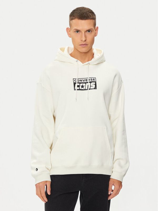 Converse Converse Jopa M Cons Hoodie 10026148-A10 Écru Regular Fit