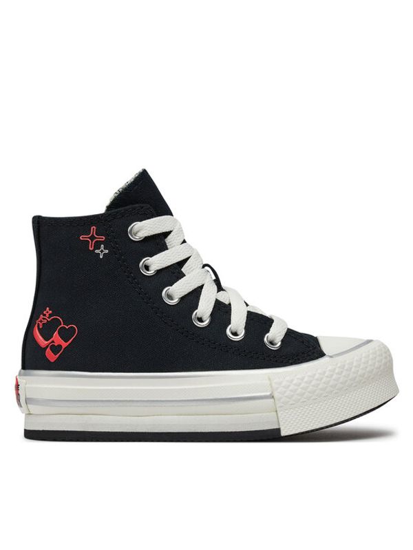 Converse Converse Modne superge Chuck Taylor All Star Eva Lift A09122C Črna