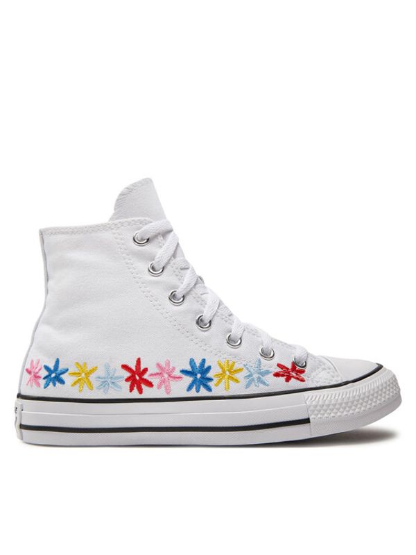 Converse Converse Modne superge Chuck Taylor All Star Floral A06311C Bela