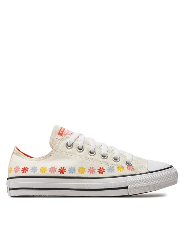 Converse Converse Modne superge Chuck Taylor All Star Floral A08107C Bež