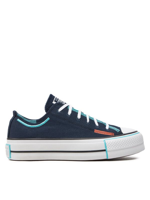 Converse Converse Modne superge Chuck Taylor All Star Lift Platform Color Pop A07597C Črna