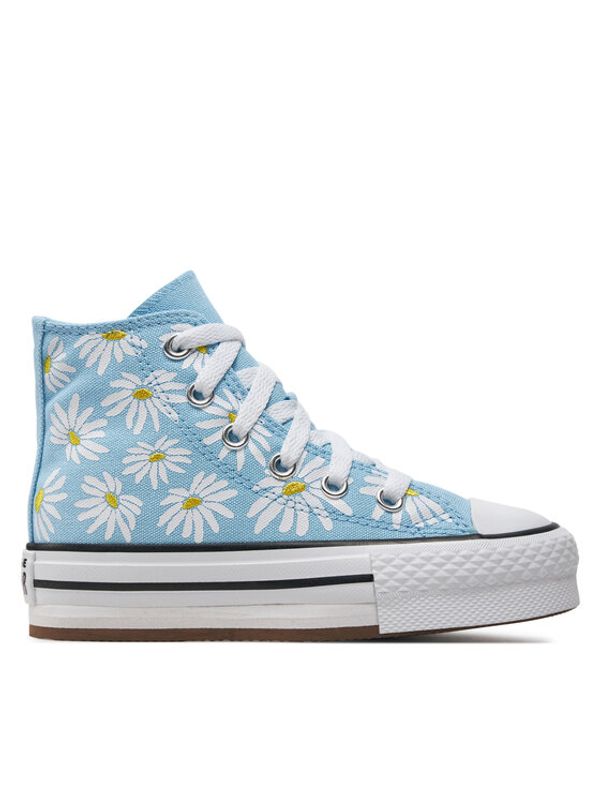 Converse Converse Modne superge Chuck Taylor All Star Lift Platform Floral A06338C Modra