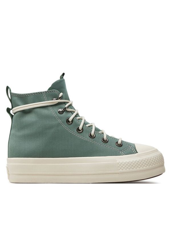 Converse Converse Modne superge Chuck Taylor All Star Lift Platform Play On Utility A08864C Zelena