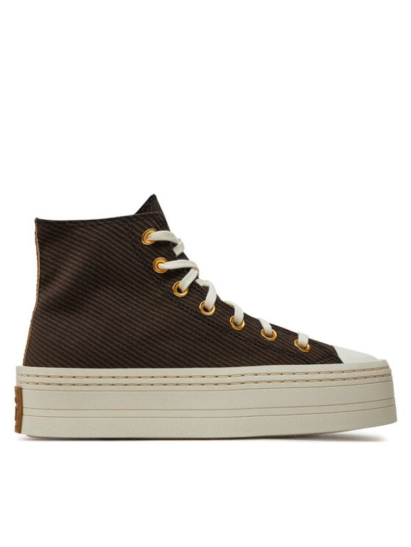 Converse Converse Modne superge Chuck Taylor All Star Modern Lift Platform Corduroy A07203C Rjava