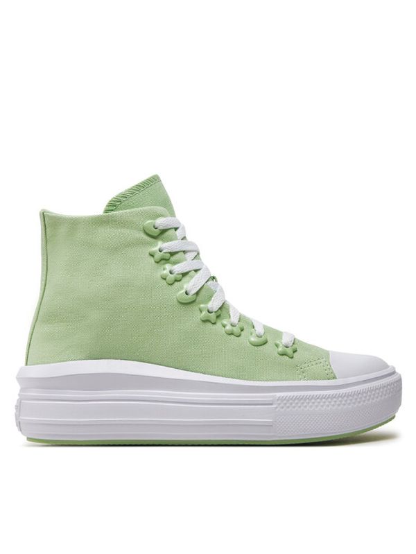 Converse Converse Modne superge Chuck Taylor All Star Motion Platform Stars A08100C Zelena