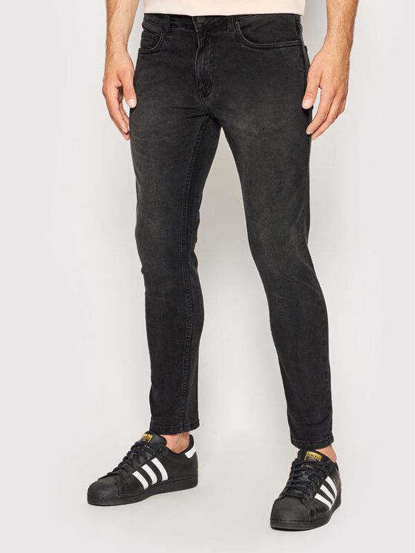 Criminal Damage Criminal Damage Jeans hlače Combo SSJC5GW21 Črna Slim Fit