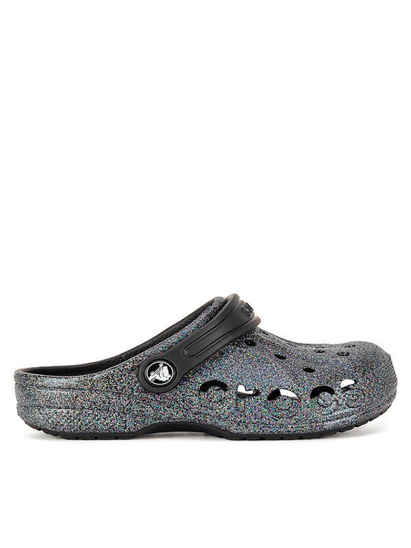 Crocs Crocs Natikači BAYA GLITTER CLOG 207015-0C4 Črna