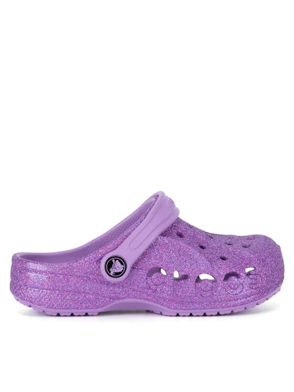 Crocs Crocs Natikači BAYA GLITTER CLOG 207015-5PR Vijolična