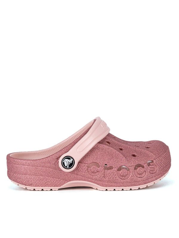 Crocs Crocs Natikači BAYA GLITTER CLOG TODDLERS 207014-6SR Roza