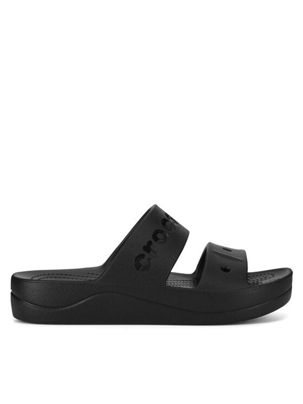 Crocs Crocs Natikači BAYA PLATFORM SANDAL 208188-001 Črna