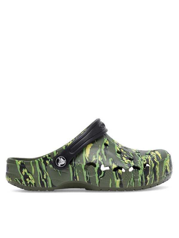 Crocs Crocs Natikači BAYA SEASONAL PRINTED CG 209728-9CX Zelena