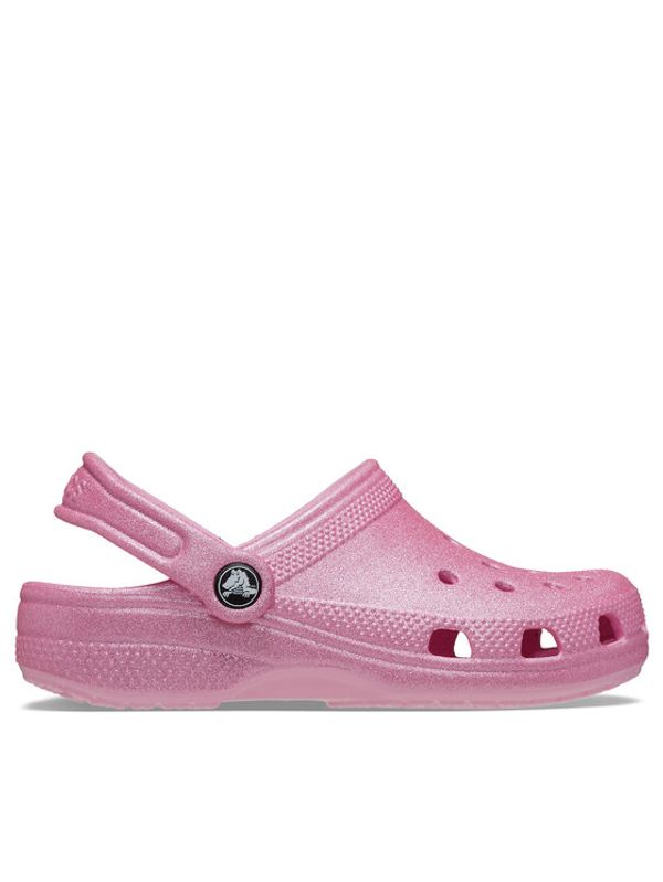 Crocs Crocs Natikači Classic Glitter Kids Clog T 206992 Roza