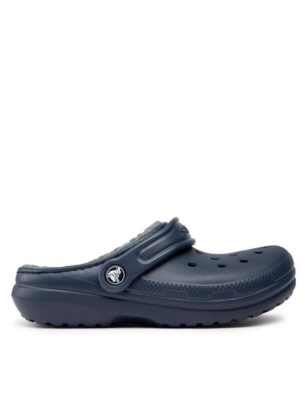 Crocs Crocs Natikači Classic Lined Clog K 207010 Mornarsko modra