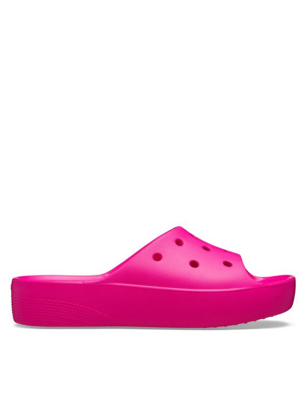 Crocs Crocs Natikači Classic Platform Slide 208180 Roza