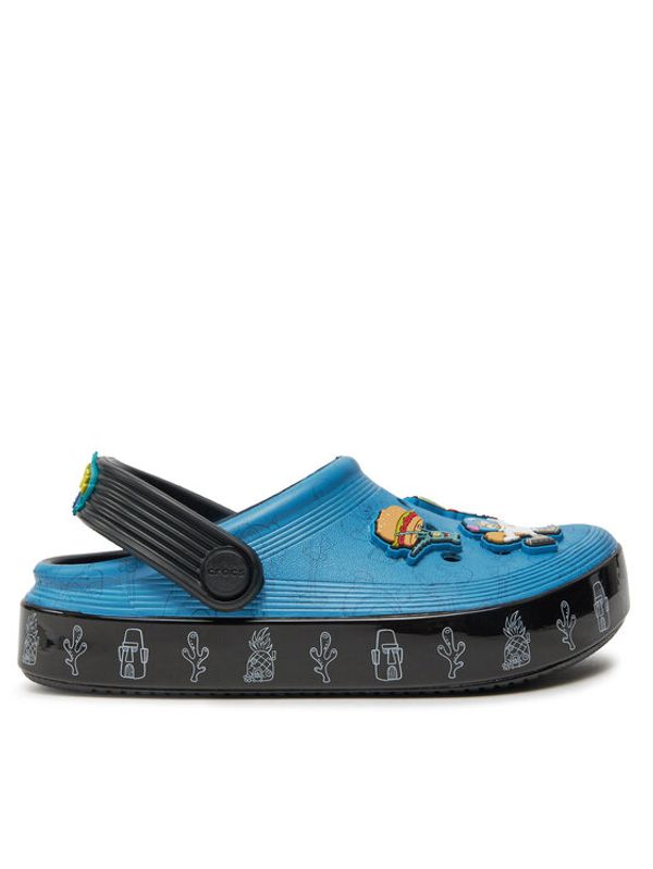 Crocs Crocs Natikači Spongebob Multi Off Court Clg K 209823 Črna