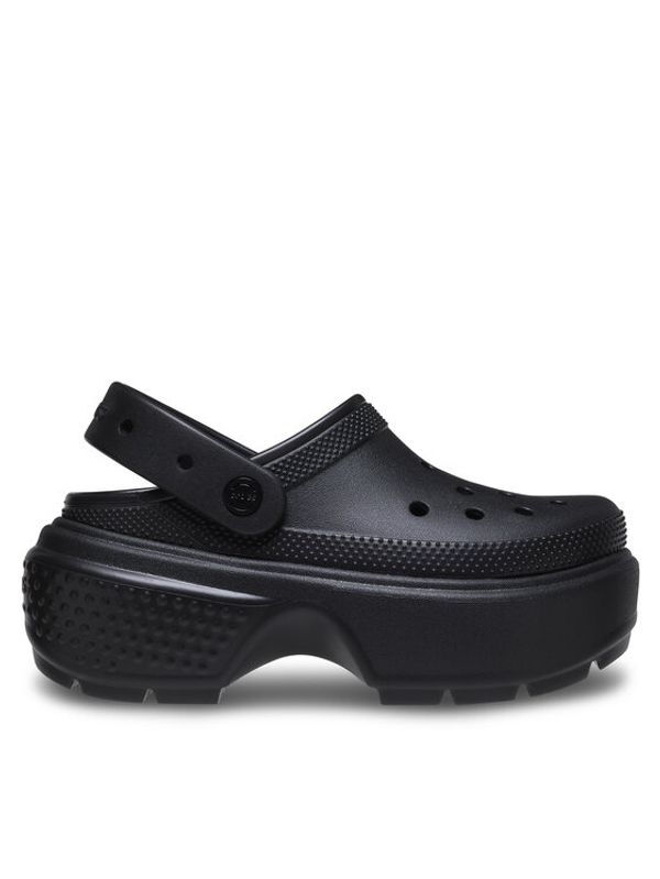 Crocs Crocs Natikači Stomp Clog 209347 Črna