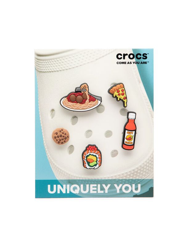 Crocs Crocs Okrasek za obutev Food Please 5 Pack 10008661 Pisana