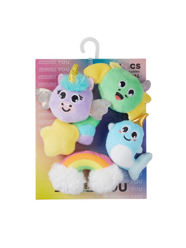 Crocs Crocs Okrasek za obutev Jibbitz Magical Plush Friends 5 Pack 10012954 Pisana