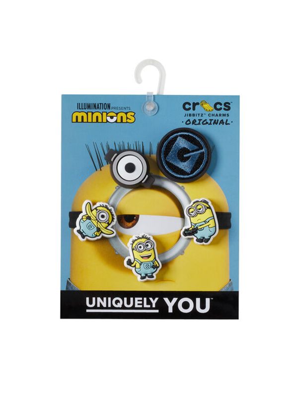 Crocs Crocs Okrasek za obutev Jibbitz Minions 5pck 10012725 Pisana