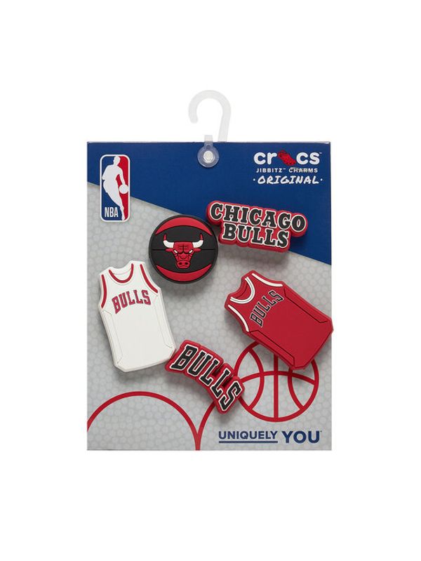 Crocs Crocs Okrasek za obutev Jibbitz Nba Chicago Bulls 5pck 10011280 Pisana