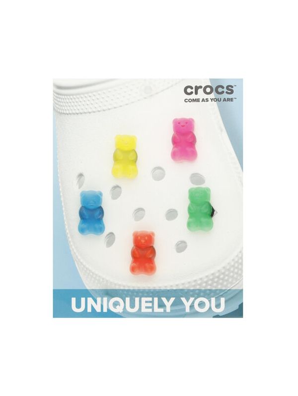 Crocs Crocs Okrasek za obutev Jibbitz New Candy Bear 5 Pack 10009882 Pisana