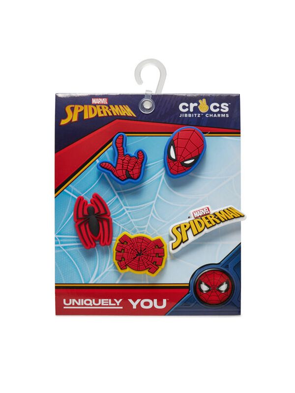 Crocs Crocs Okrasek za obutev Jibbitz Spider Man 5 Pck 10010007 Pisana