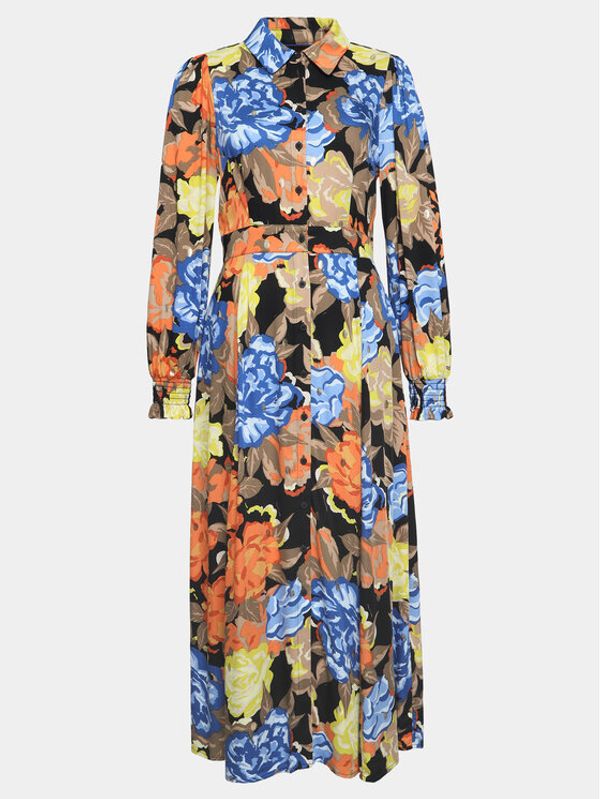 Culture Culture Poletna obleka Cuvirna 50109701 Rumena Feminine Fit