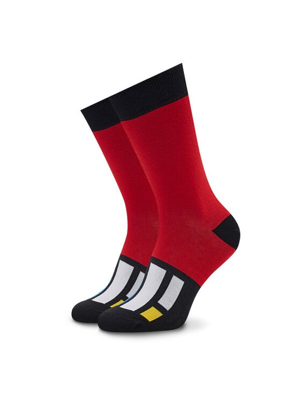 Curator Socks Curator Socks Visoke nogavice Unisex Composition Pisana