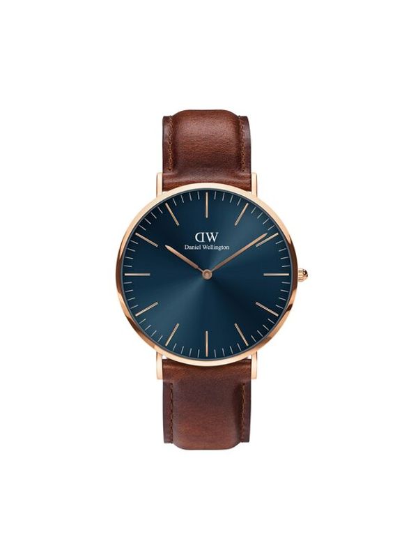 Daniel Wellington Daniel Wellington Ročna ura Classic St Mawes DW00100626 Rjava